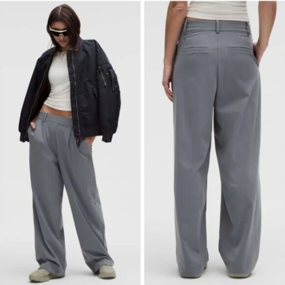 Lululemon Daydrift High-Rise Trouser *Regular In Solar Grey Size Large - Picture 1 of 6